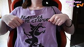 Teen Bursts Into Nipple Orgasm Bliss After School