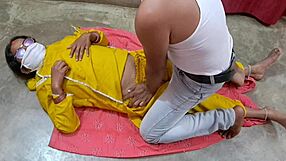 oh yes, isn't this cute bhabhi's romantic village entry just too tempting?