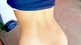 Sobrina's perfect athletic ass bent over fucked hard in Monterrey garage public taboo