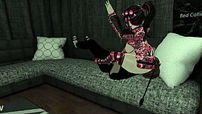 vrchat femdom cartoon face sits brutal passout game