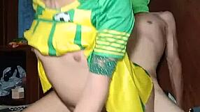 real femboy update strips cock teases shemale style