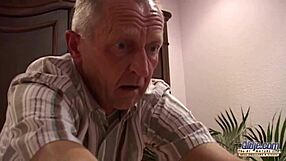 ever wonder how naughty grandpa pounds teen on massage table?