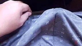 little did we know that hot cumshot would smoke up the room after her intense orgasm backstage