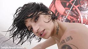 candy scott's 6on1 anal dap wrecks ass with pee drink and cum swallow