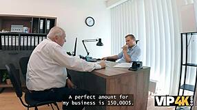 vip4k. mina k seduces loan manager at work