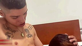 Stepsis rummages closet while i dominate her in dirty talk interracial