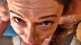 Rose's Wet POV Shoe Play Masterpiece Dripping Everywhere