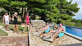 shalina devine and olivia del rio cumswap after outdoor dp gangbang vacation