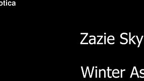 Winter Zazie Sensual Scissoring Tribbing Snow Trailer