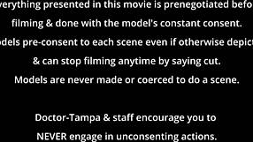 Dr Tampa's Trump These Bitches prison edition humiliates redhead Donna Leigh with spanking and pierced nipple torture!