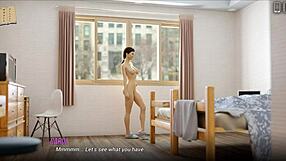 University brunette bombshell takes monster cock all night long!