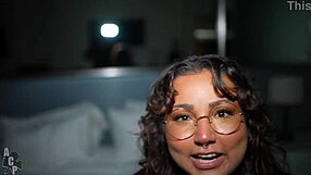 Peachie Garcia and Gibby the Clown play quirky librarians