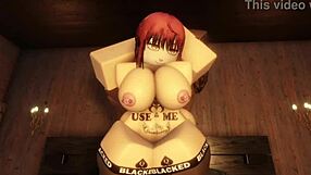 Rough Date Fuck with Makima Turns Creampie Disaster in Roblox