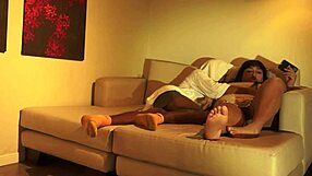 Padrastro Fucks Bent Over Latina Cheerleader Teen Big Ass Tits Doggystyle Creampie Face Fucking Blowjob Roleplay