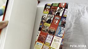 torbe gifts book to tattooed redhead silvia onfire who repays with wet pussy ride