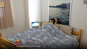 University brunette bombshell takes monster cock all night long!