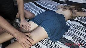 my stepmom trades ps5 for oiled massage creampie fuck