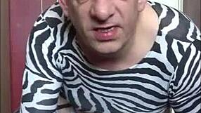 Mark wright begs shyly for piss in his virgin mouth while bisexual crossdressing mate films