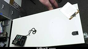 i catch this teen shoplifter in stolen lingerie and make her pay with her tight body