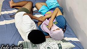 indo bokep full, hubby home from work dives into my pussy then blasts cum all over these boobs