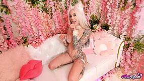 Submissive Kasara Wood Rims Balls Deepthroats Monster Cock Fucks Teaser in Pink Room Ep 23 by Nade Nasty