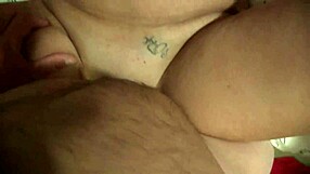 she oils her shaved pussy for deep creampie pump