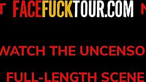 i take teen babes on face fuck tour alternating big cocks deep