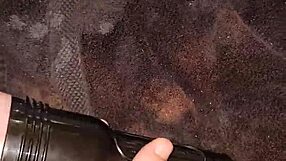 Fleshlight Stroke Session Builds To Explosive Cumshot