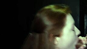 gloryhole eve gulps every drop cumshot tongue swallow lunch