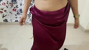 samiya shakes her big ass and tits naughty in bedroom doggystyle