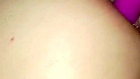 I crave that vibrator stretching ella's tight ass in intense anal bliss