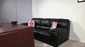 big-titty brunette corra slammed and facialed first time ever