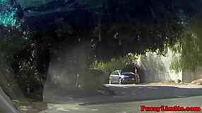 Leashed Skank Brutally Pounded Rough Doggystyle in Garage