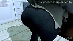 Brunette's Belly Swells From Extreme Pill Inflation!