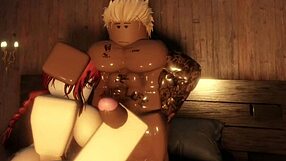 Rough Date Fuck with Makima Turns Creampie Disaster in Roblox
