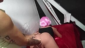 sexy stepdaughter schoolgirl fuck doll toyed outdoors in public anal