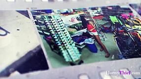 i want the punishment either way daddy... i mean officer 😈 horny thief shop slut