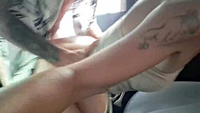 i can't stop watching my exhibitionist wife get fucked in the car