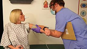 Kyla's intimate massage assessment unfolds