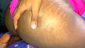 we finally fuck our ebony curvy first-timer doggystyle missionary big cock