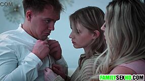 stepmom, show us how you teach stepson and stepdaughter taboo ffm fucking 