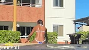 tattooed santa pool bath passes peruvian turkey