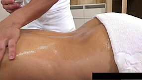 whoa this anal massage turned into ass licking and fingering surprise