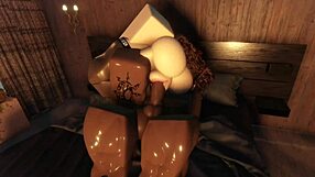 Rough Date Fuck with Makima Turns Creampie Disaster in Roblox