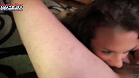 Voluptuous Brunette Milf Lilly M Deepthroats Gapes Shaved Pussy Rims Ass Messy Blowjob Swallows Cum Big Tits