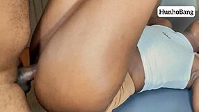 i get my big ebony ass dominated rough and fucked hard by huge cock