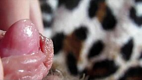 Closeup Big Clit Pulsing Through Intense Orgasm Waves