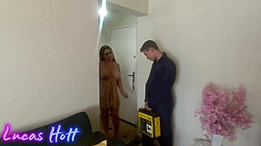 yo i went for tech visit and got paid with huge ass fuck