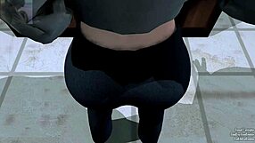 Brunette's Belly Swells From Extreme Pill Inflation!