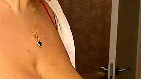 Milf pours milk over huge tits begging you to lick them clean